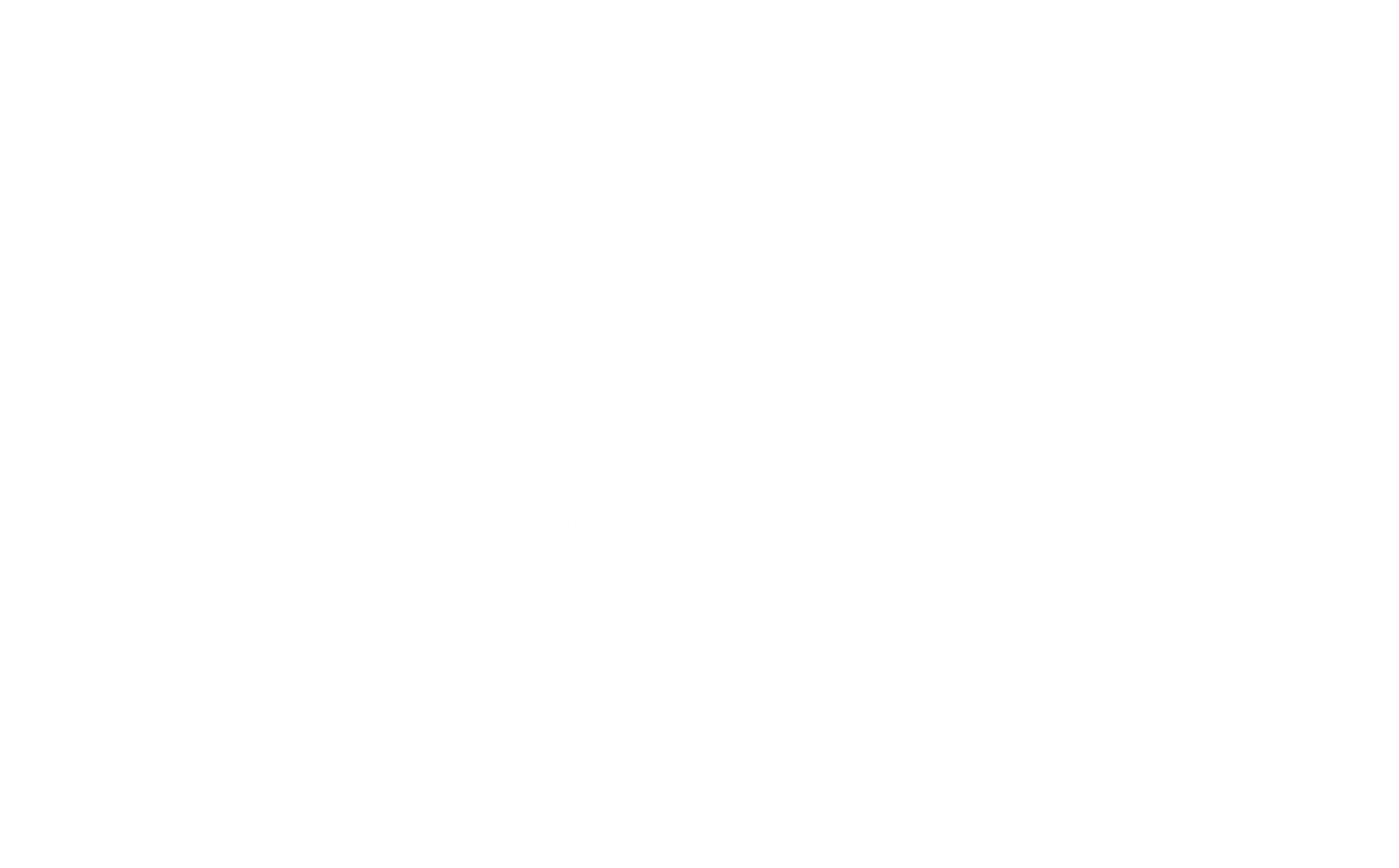 Editais Assembleia Municipal