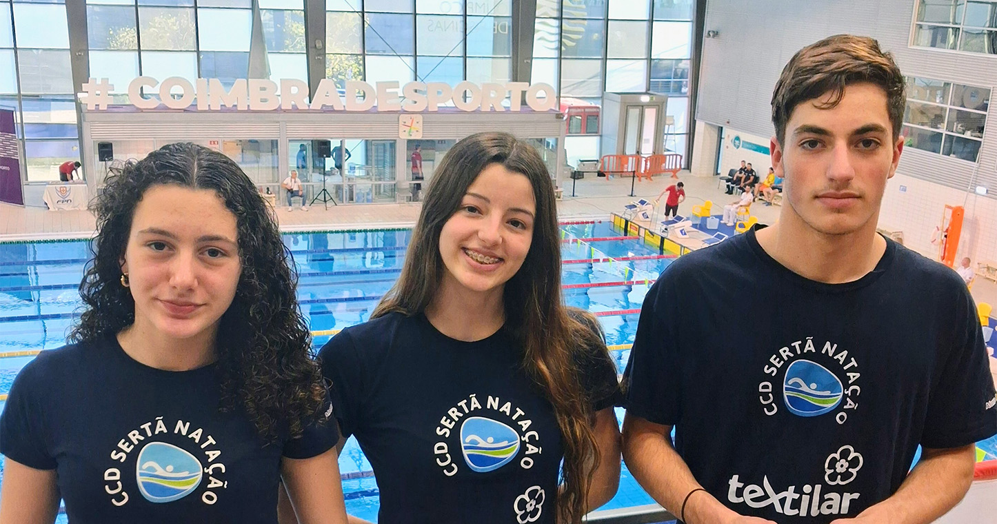 Nadadora do CCD Sertã destaca-se no campeonato Nacional de Juvenis