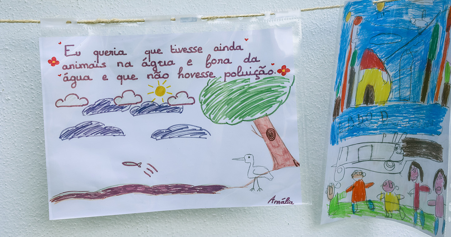 Olhares sobre o futuro dão vida a exposição na Praia Fluvial da Ribeira Grande