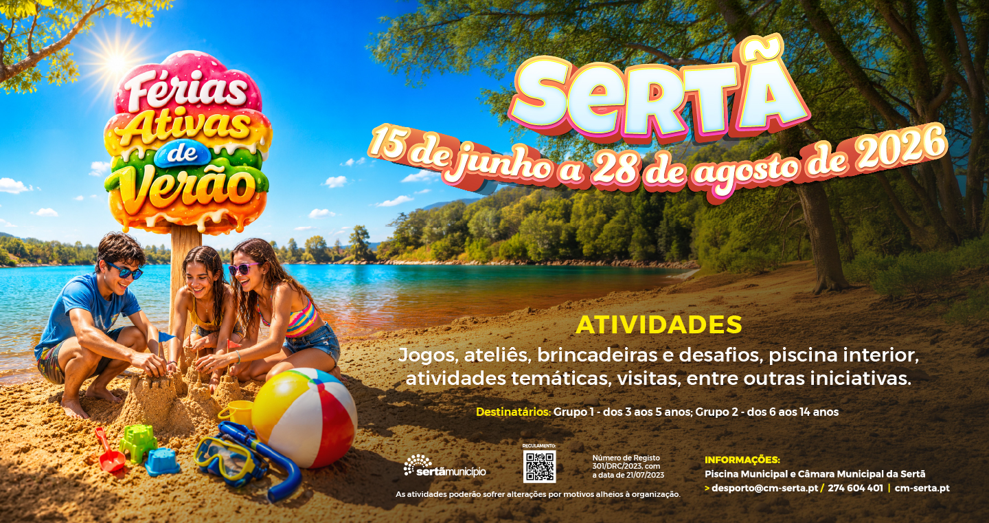 Programa “Férias Ativas” anima verão até final de agosto