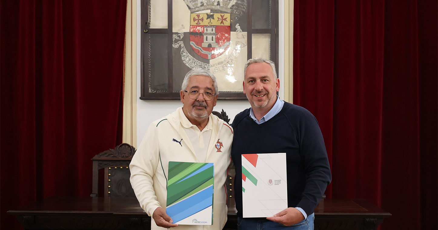 Parceria com Associação de Futebol de Castelo Branco firma continuidade