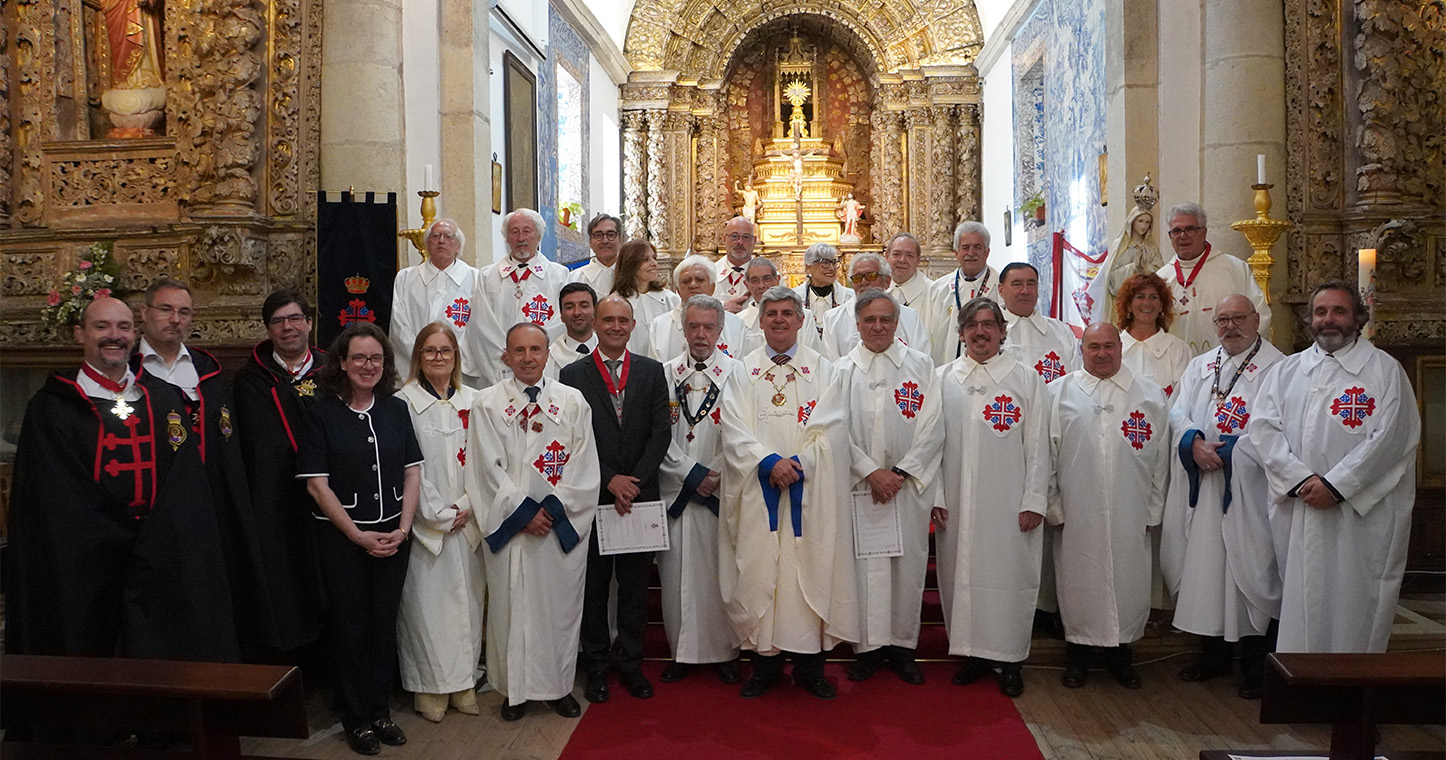 Ordem Dinástica de S. Nuno de Santa Maria investiu cavaleiros em Cernache do Bonjardim