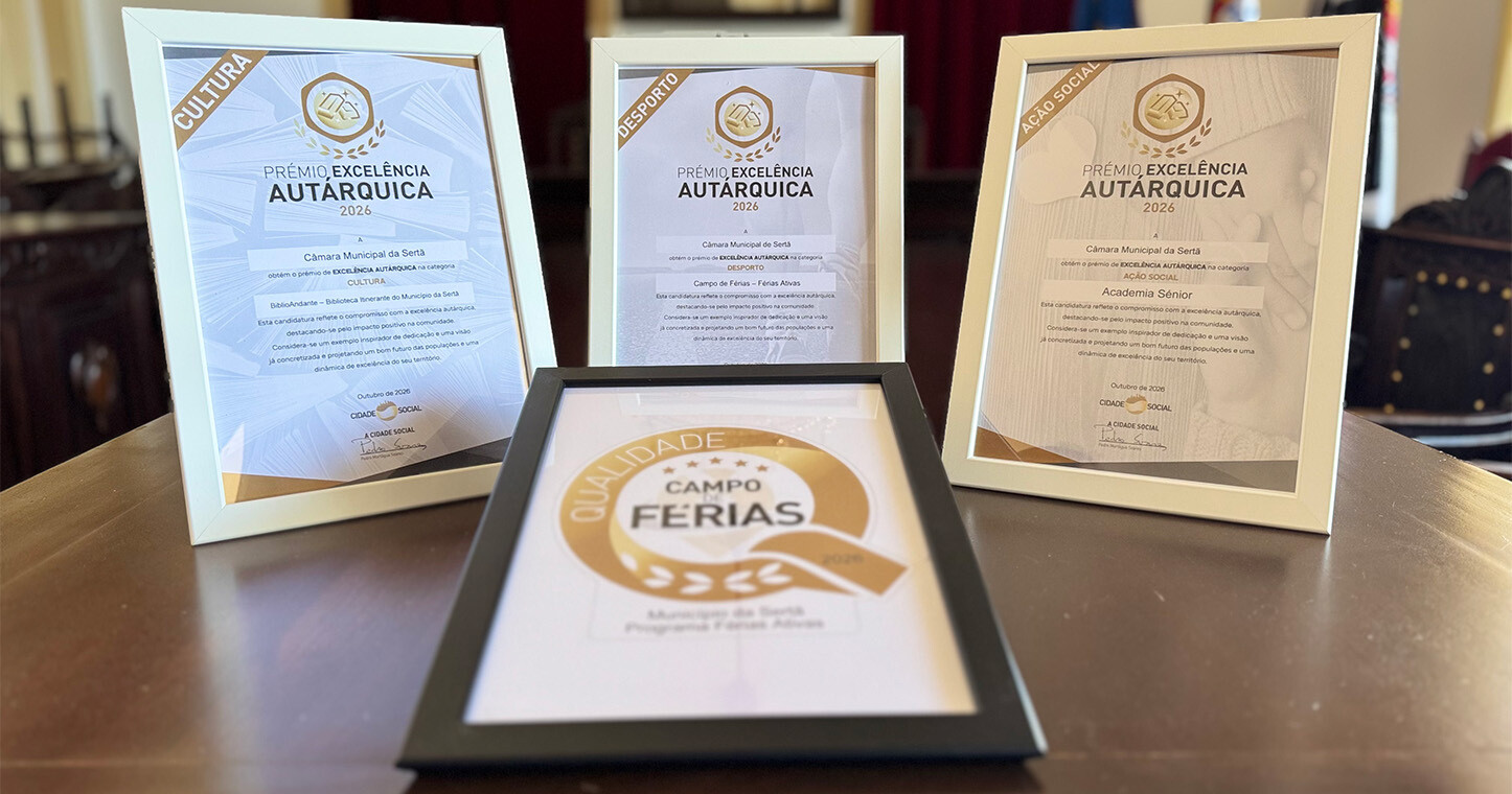 Município da Sertã distinguido com Prémios de Excelência Autárquica