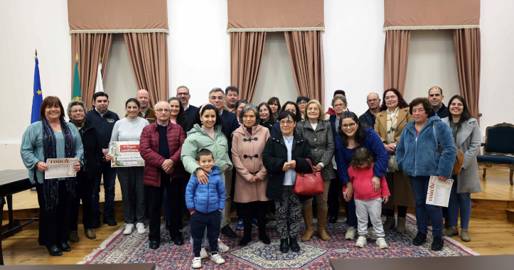 entrega de premios de natal