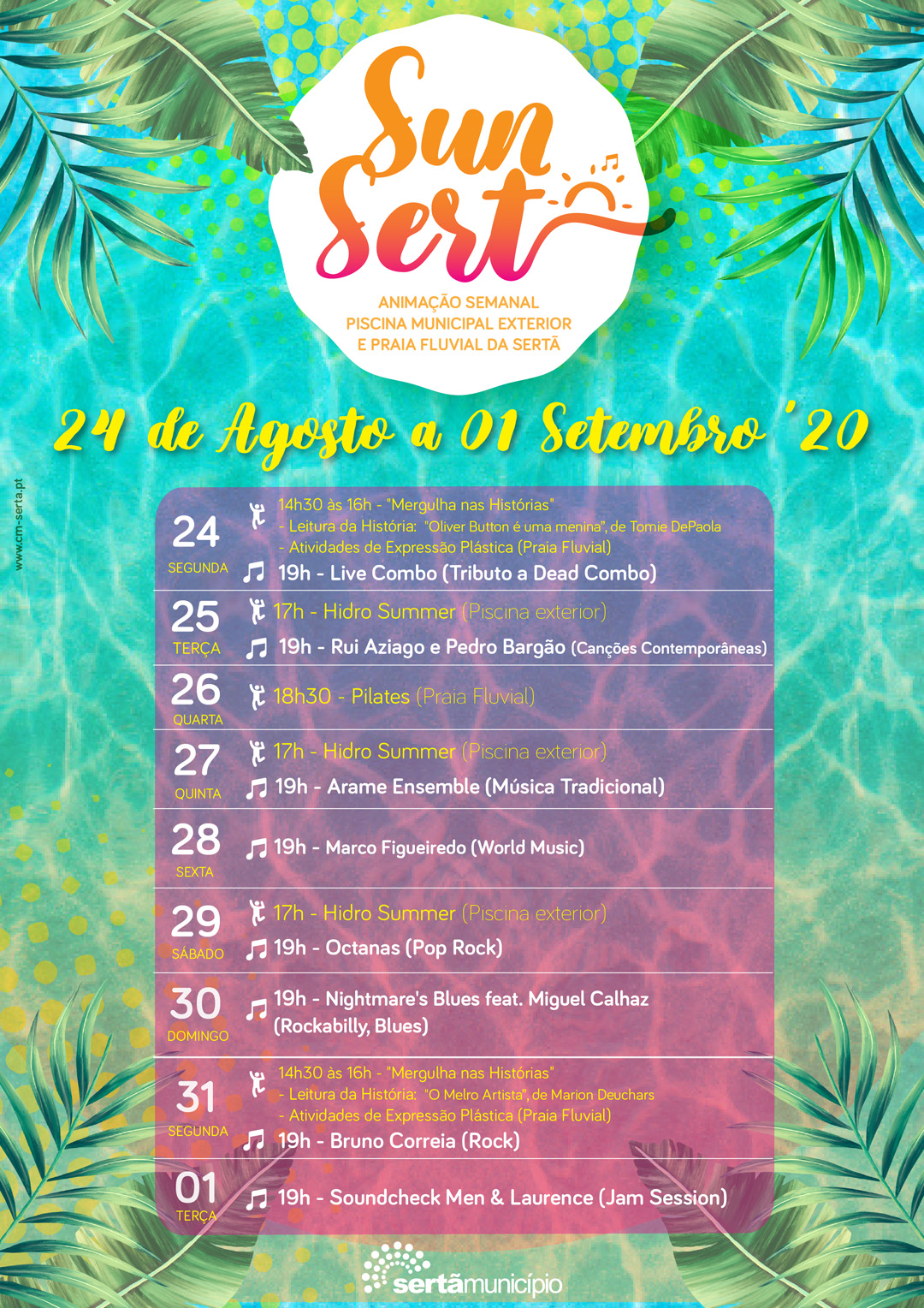 SunSert - 24 de agosto a 1 de setembro