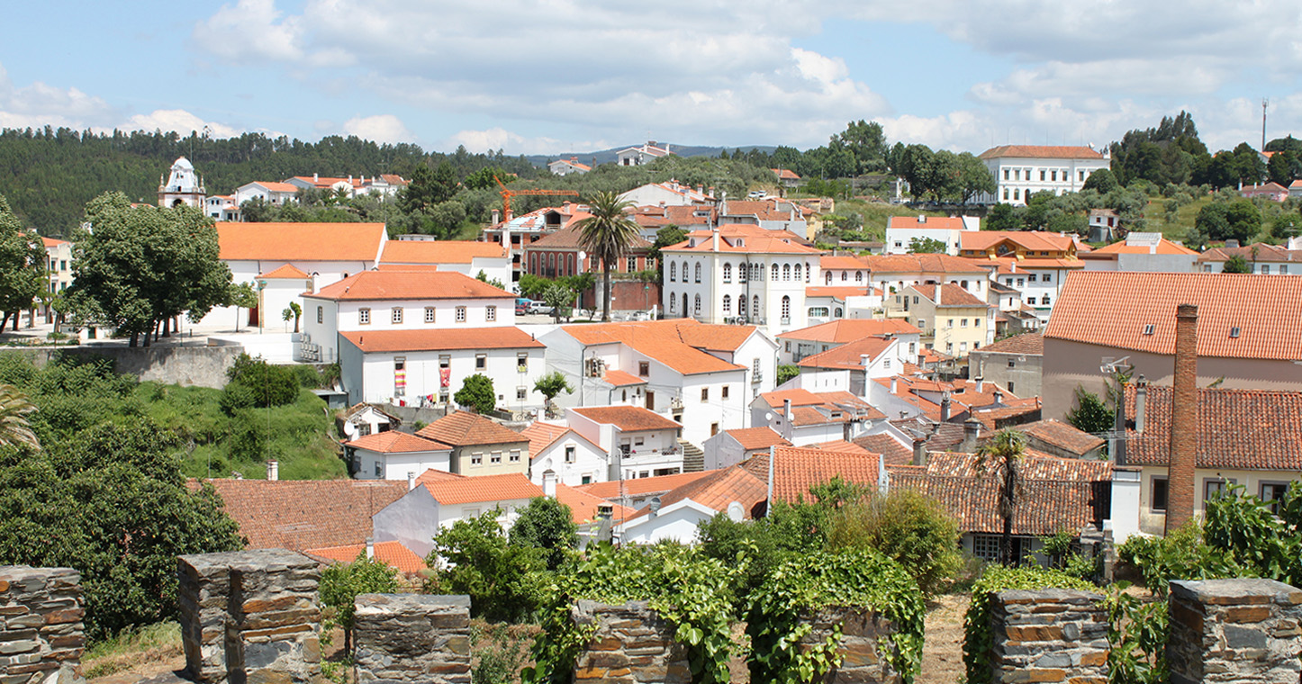 Vista da Sertã desde o Castelo