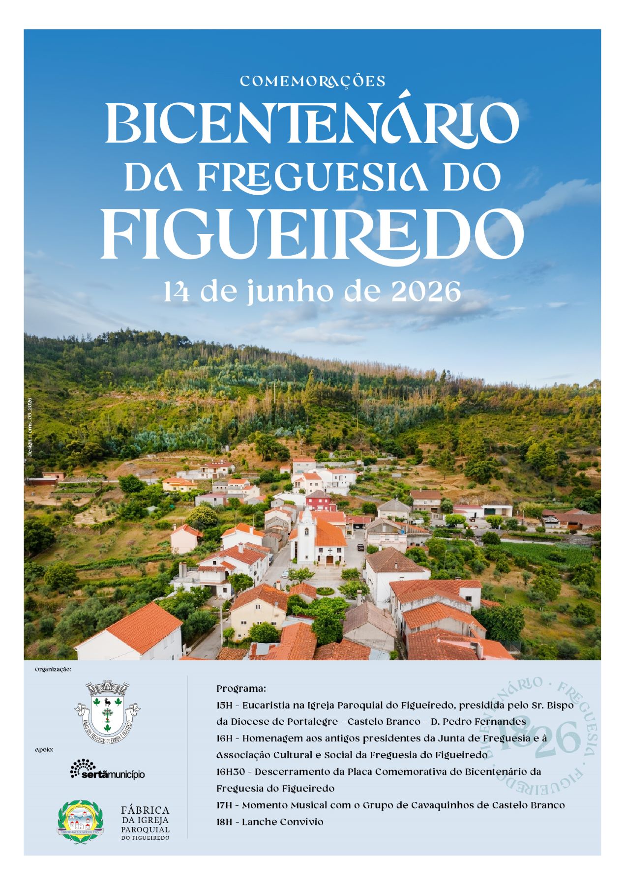 Bicentenário da freguesia do Figueiredo - junho de 2026 
