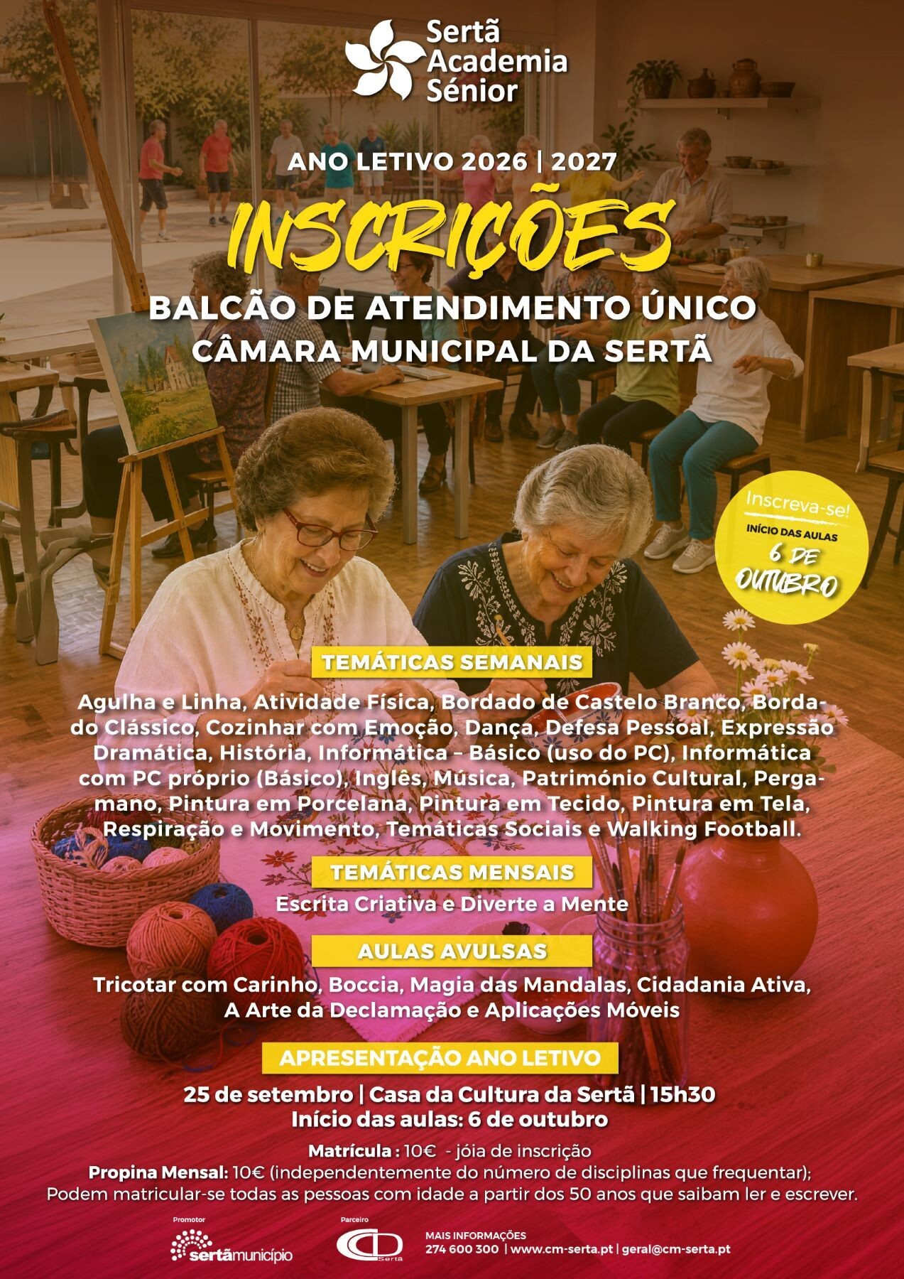 Inscricoes AcademiaSenior 2026 crtz
