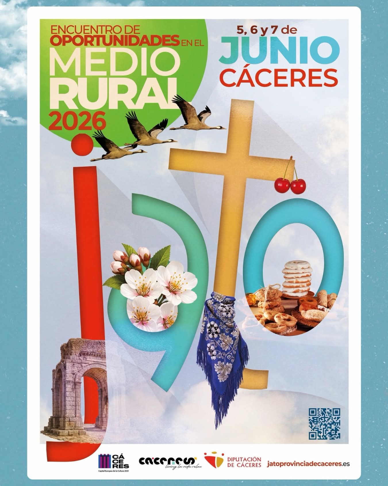 Cartaz geral JATO 2026 com a presença do município da Sertã