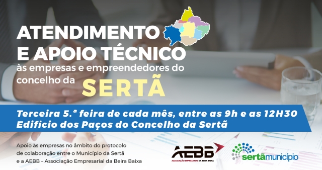 Atendimento e apoio técnico a empresas e empreendedores