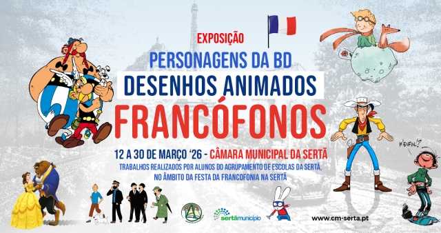 Heróis de BD e Desenhos Animados Francófonos