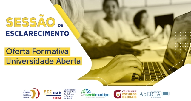 Sessão de Esclarecimento - Oferta Formativa UAb